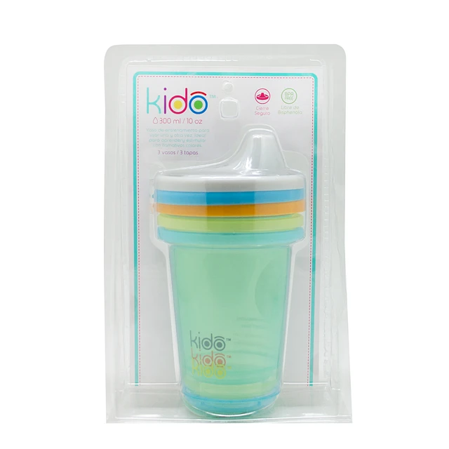 SET 3 VASOS KIDO 300ml