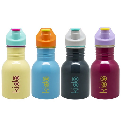 [6903321263403] BOTELLA METALICA 335ML KIDO